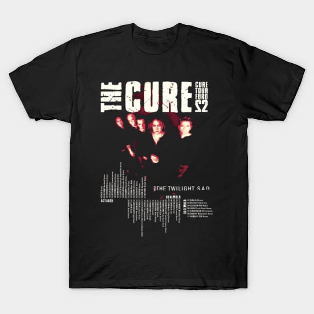 The Cure Vintage Retro Rock Mussic Concert Band The Cure Band TShirt TeePublic